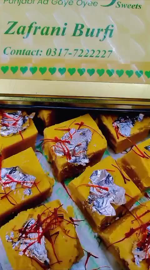 Zafrani Barfi